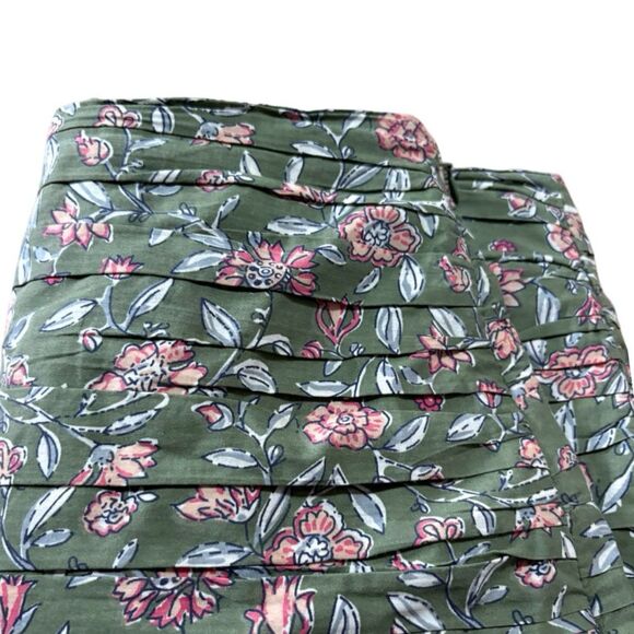 Sezane Green Floral Mini Skirt - Picture 7 of 9